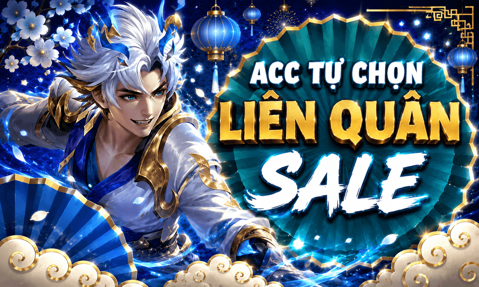 Ảnh minh họa ACC TỰ CHỌN LIÊN QUÂN SALE