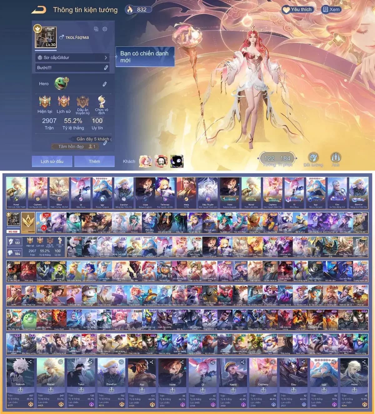 Ảnh minh họa nickgame #R8W3GK